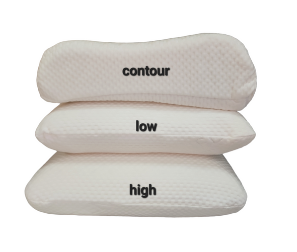 Beds R Us Natural Latex Pillow Low Profile